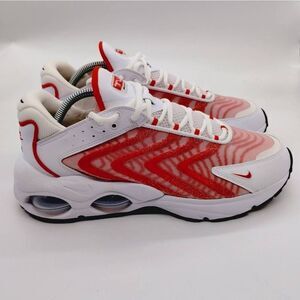 Nike Air‎ Max TW Running Sneakers Mens Size 10 Red White Athletic Shoes